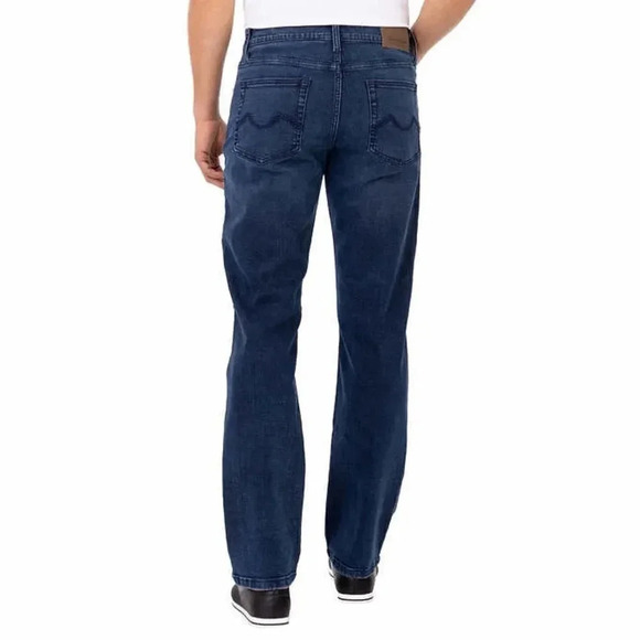 Urban Star Men’s Stretch Relaxed fit straight leg dark blue #29 - Picture 2 of 12